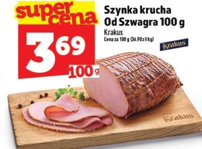 Szynka krucha Od Szwagra promocja w TOPAZ