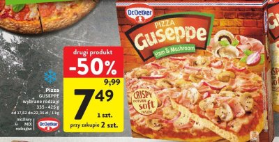 Pizza GUSEPPE wybrane rodzaje promocja w Intermarche
