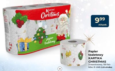 Papier toaletowy Kartika promocja w PSB Mrówka