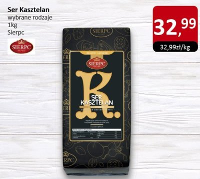 Ser Kasztelan wybrane rodzaje 1kg promocja w Market Point