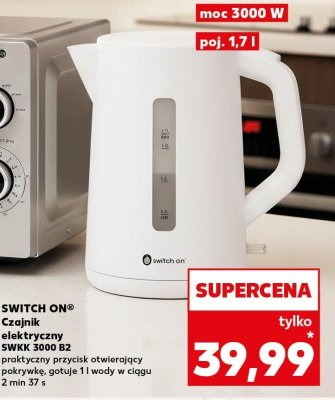 Czajnik elektryczny SWTK 3000 B2 promocja w Kaufland
