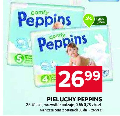 Pieluchy junior 5 Peppins comfy promocja