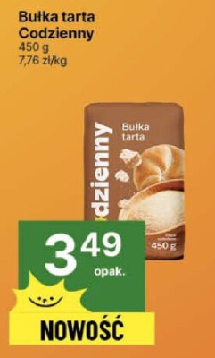 Bułka tarta Codzienny promocja w Delikatesy Centrum