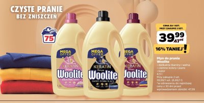 Płyn do prania  ciemne kolory i jeans 4,5 l promocja w Netto