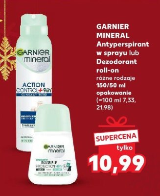Dezodorant roll-on w kulce Mineral różne rodzaje  promocja w Kaufland