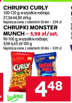 Chrupki Lorenz curly promocja