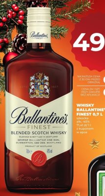 Whisky Ballantine's Finest 0,7L promocja w Duży Ben