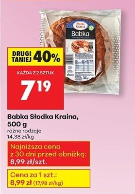 Babka promocja w Biedronka