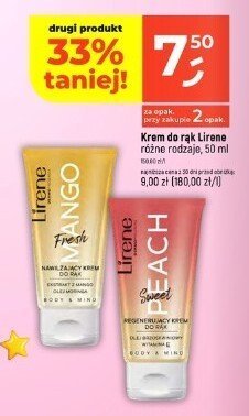 Krem do rąk Lirene różne rodzaje, 50 ml promocja w Dealz