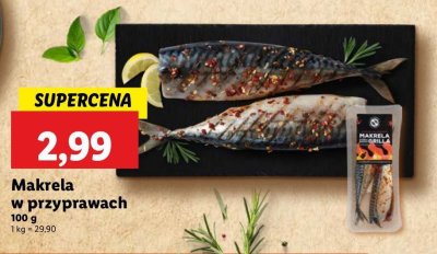 Makrela wędzona filet z przyprawami promocja