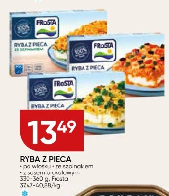 Ryba z pieca Frosta promocja w Chata Polska