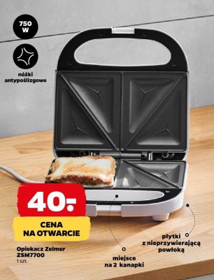 Opiekacz Zelmer ZSM7700 promocja w Netto