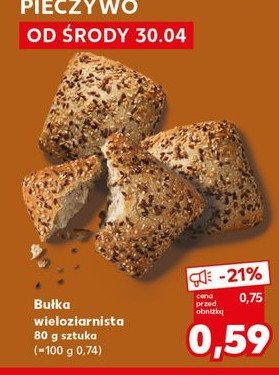 Bułka wieloziarnista promocja w Kaufland