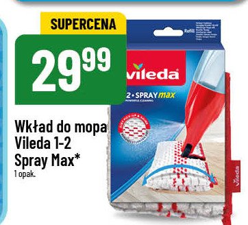 Wk艂ad do mopa spray max Vileda promocja