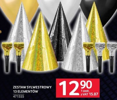Zestaw sylwestrowy 13 elementów promocja w Selgros