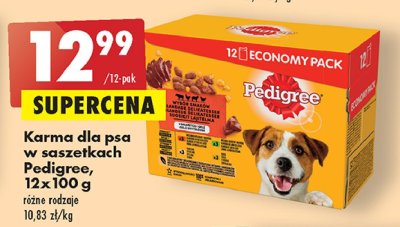 Karma dla psa mix różnych mięs Pedigree promocja