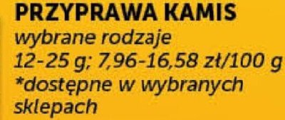 Przyprawa do piernika Kamis promocja w Euro Sklep