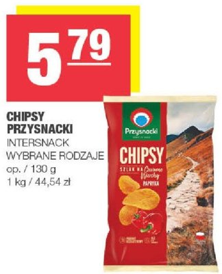 Chipsy przysnacki Intersnack promocja w SPAR