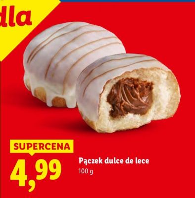 Pączek dulce de lece promocja w Lidl