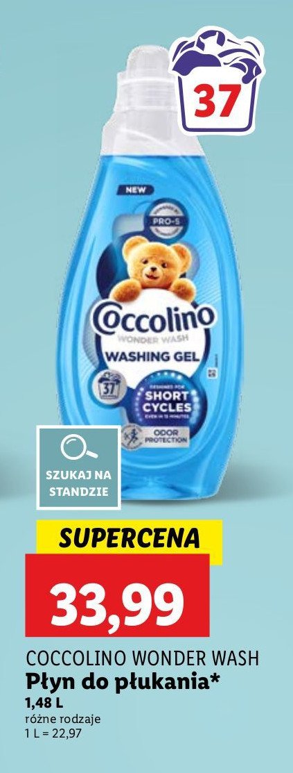 Żel do prania Coccolino promocja