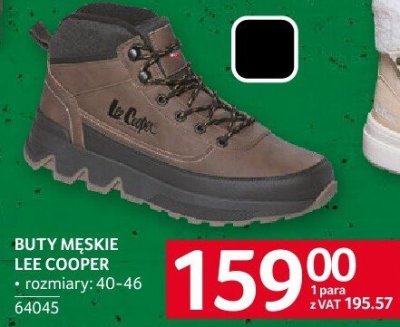 Buty męskie LEE COOPER • rozmiary 40-46 promocja w Selgros