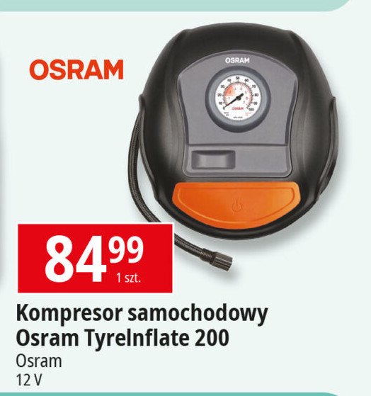 Kompresor do opon Osram promocja