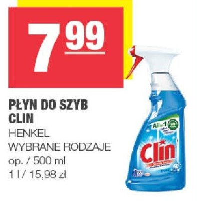 Płyn do szyb Clin Henkel promocja w SPAR