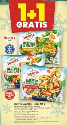 Warzywa na patelnię Hortex z przyprawą włoską, 450 g promocja w Twój Market