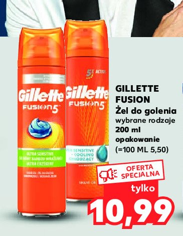 Żel do golenia ultra moisturizing Gillette promocja