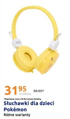 Słuchawki dla dzieci  promocja w Action