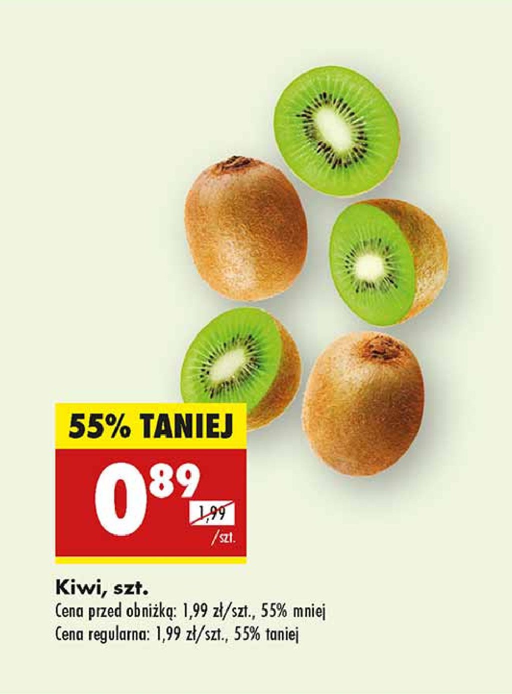 Kiwi promocja w Biedronka