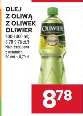 Olej OLEJ Z OLIWA Z OLIWEK OLIWIER promocja w Stokrotka