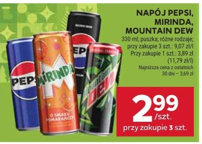 Napój promocja w Stokrotka