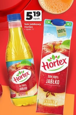 Sok jabłkowy Hortex promocja