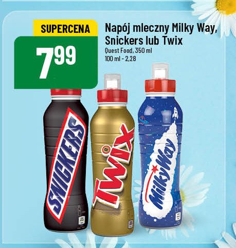 Napój mleczny Snickers promocja