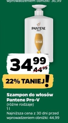 Szampon do włosów różne rodzaje promocja w Netto