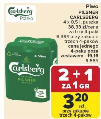 Piwo promocja w Carrefour