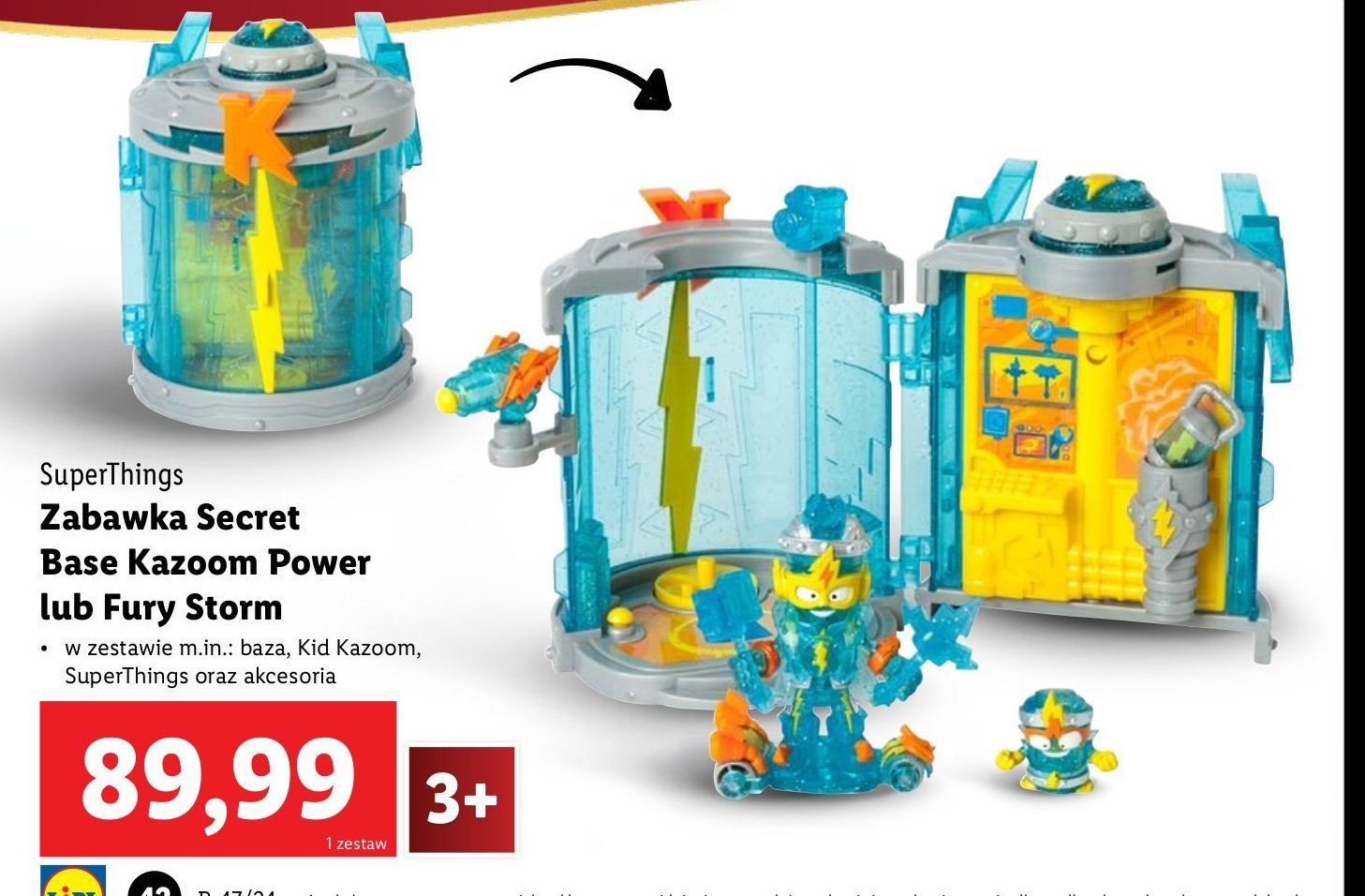 Super things secret base kazoom power promocja