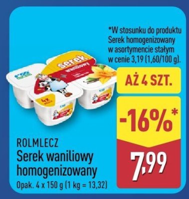 Ser promocja w Aldi