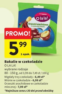 Orzeszki arachidowe promocja w Intermarche