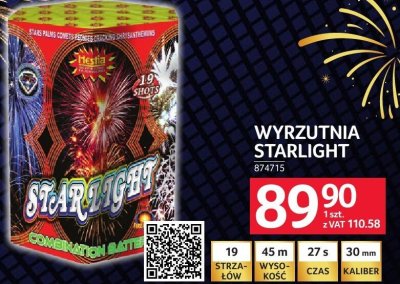Wyrzutnia Starlight promocja w Selgros