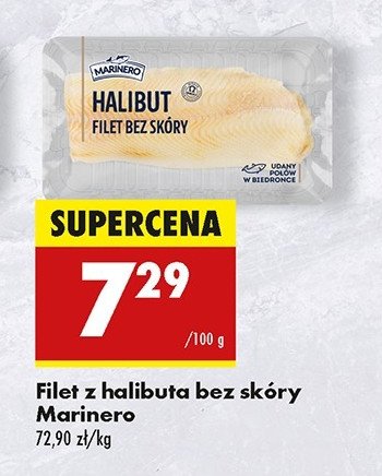 Filet z halibuta Marinero promocja w Biedronka