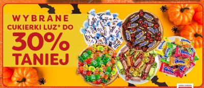 Cukierki wybrane rodzaje  promocja w POLOmarket