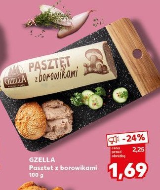 Pasztet z borowikami Gzella promocja
