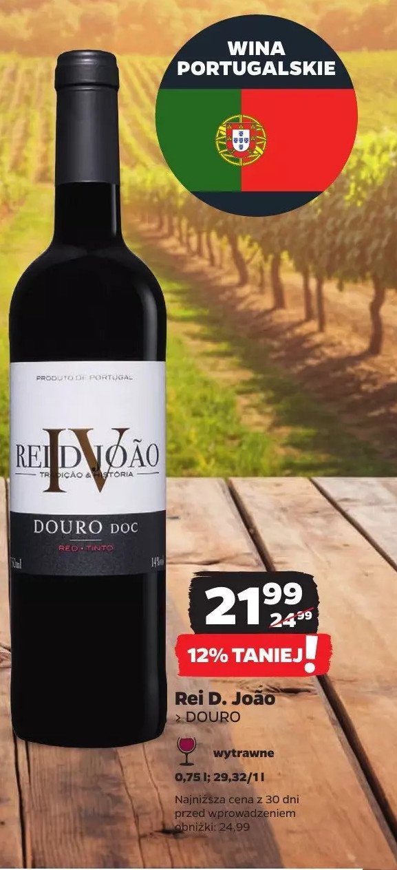 Wino Rei d. joao promocja