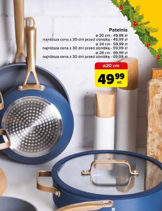 Patelnia 20 cm Valdinox promocja w Carrefour