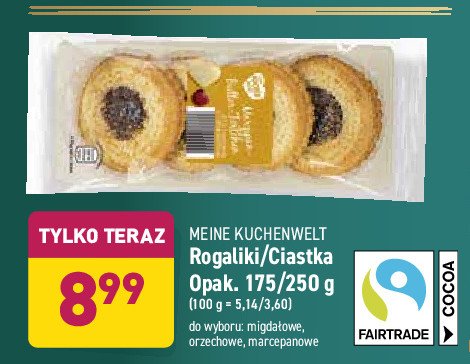 Ciastka orzechowe promocja w Lidl
