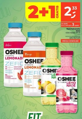 Napój funkcjonalny Oshee Vitamin Lemonade Zero, cytryna-ananas, 555 ml promocja w Dealz