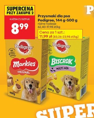 Przysmak dla psa Biscrok Multi Mix promocja w Biedronka