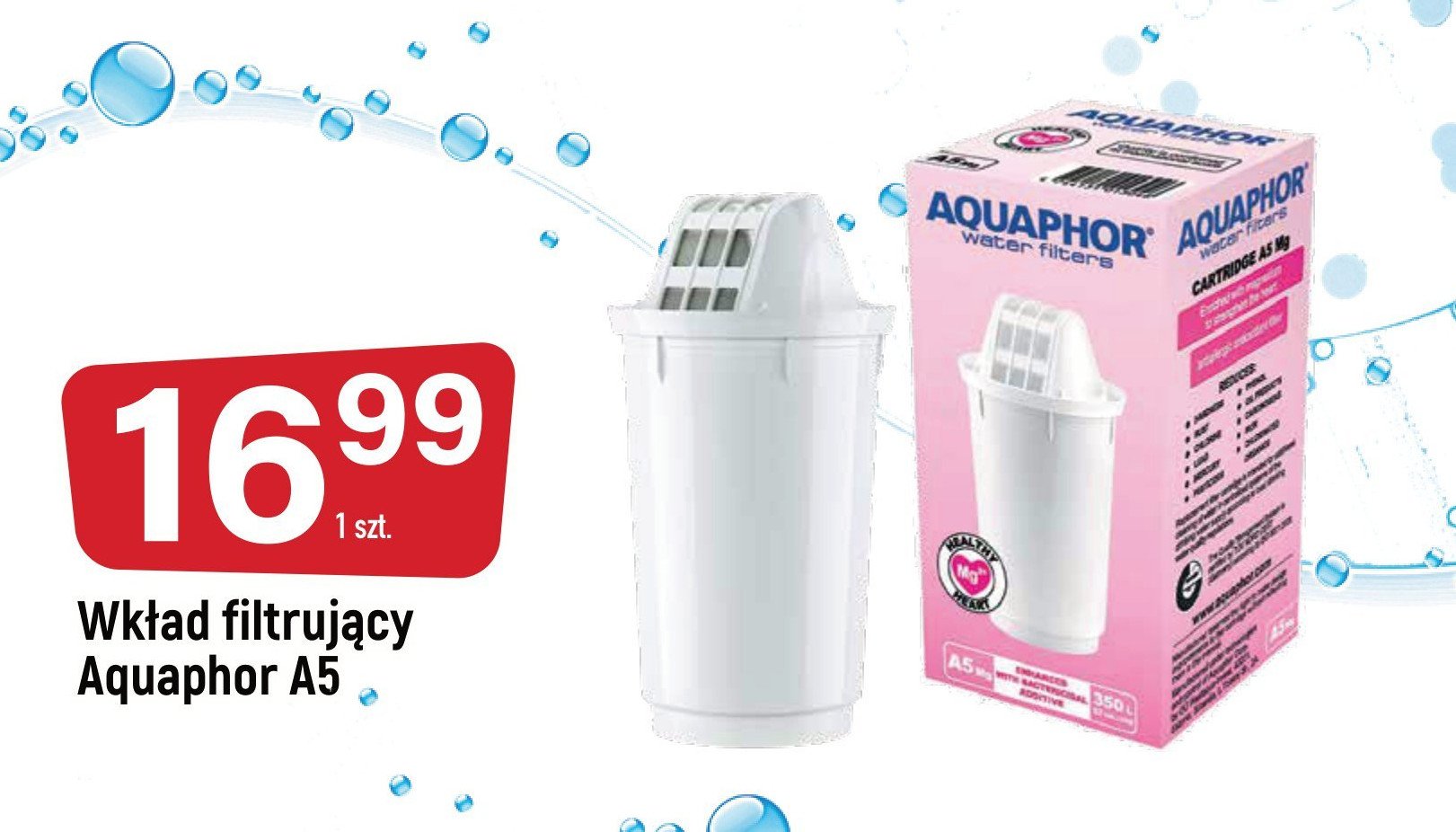 Wk艂ad filtruj膮cy a5 Aquaphor promocja